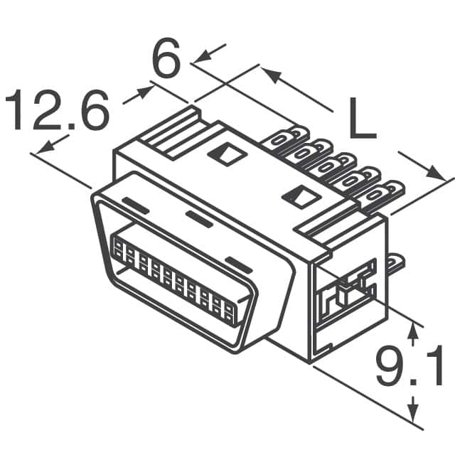 DX40M-20P Hirose Electric Co Ltd  Centronics Connectors